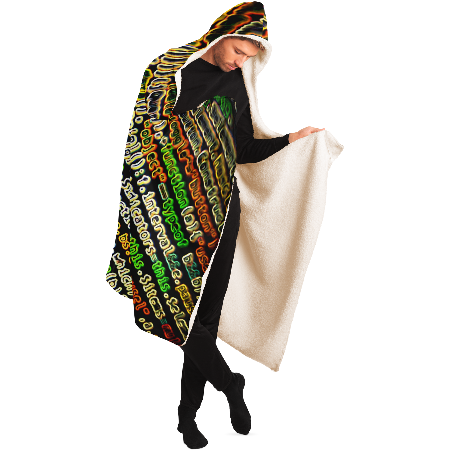 ItsInTheCode  Hooded Blanket